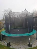 Grote trampoline, Ophalen