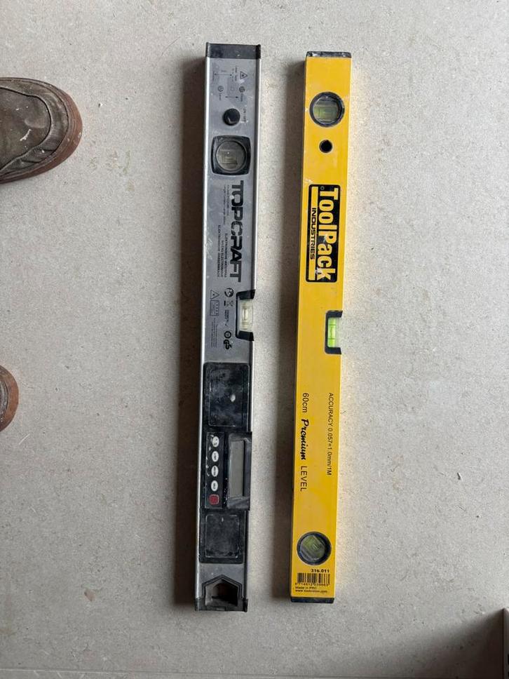 Waterpas, Bricolage & Construction, Outillage | Outillage à main, Comme neuf, Enlèvement