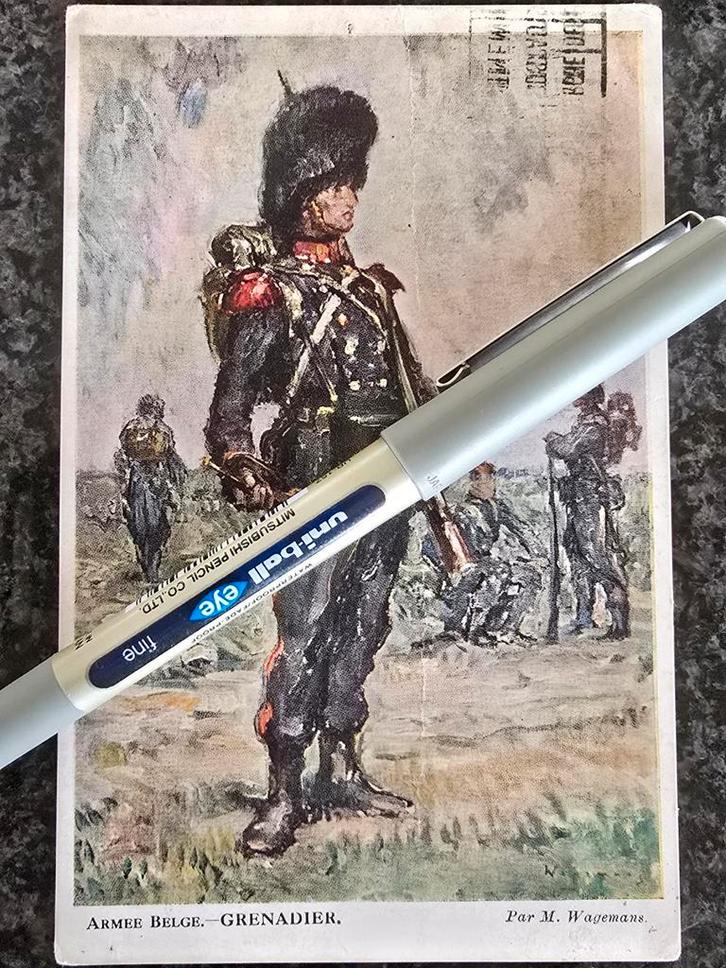 Armée Belge ABBL postkaart pre WO1 Grenadier, Verzamelen, Postkaarten | België, Ophalen