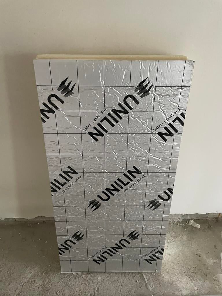 Isolant Unilin 16cm, Bricolage & Construction, Isolation & Étanchéité, Neuf, Isolation de toiture, Enlèvement, Mousse rigide (PIR)