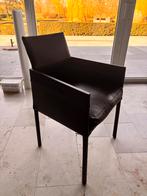 Set de 4 chaises KFF en cuir marron, Enlèvement, Utilisé, Mobilier