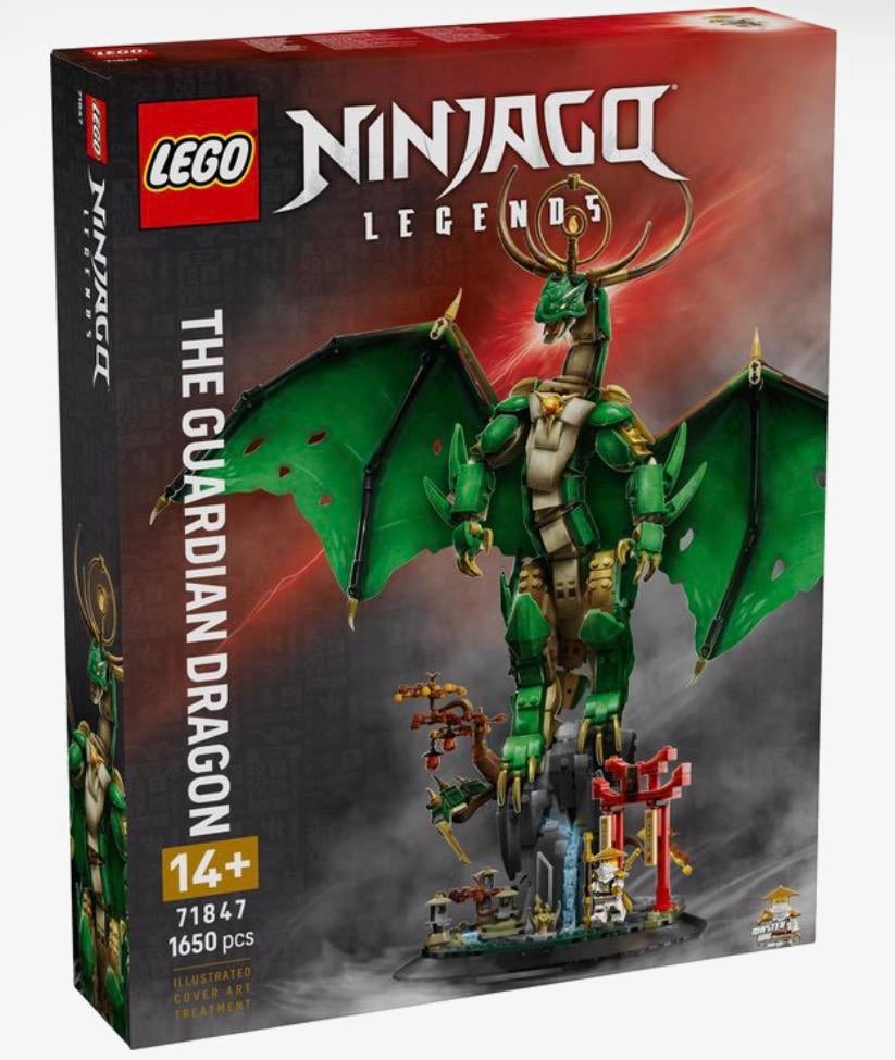 LEGO Ninjago De Drakenbewaker Bouwpakket - 71847, Ophalen, Lego, Zo goed als nieuw, Inclusief minifiguren