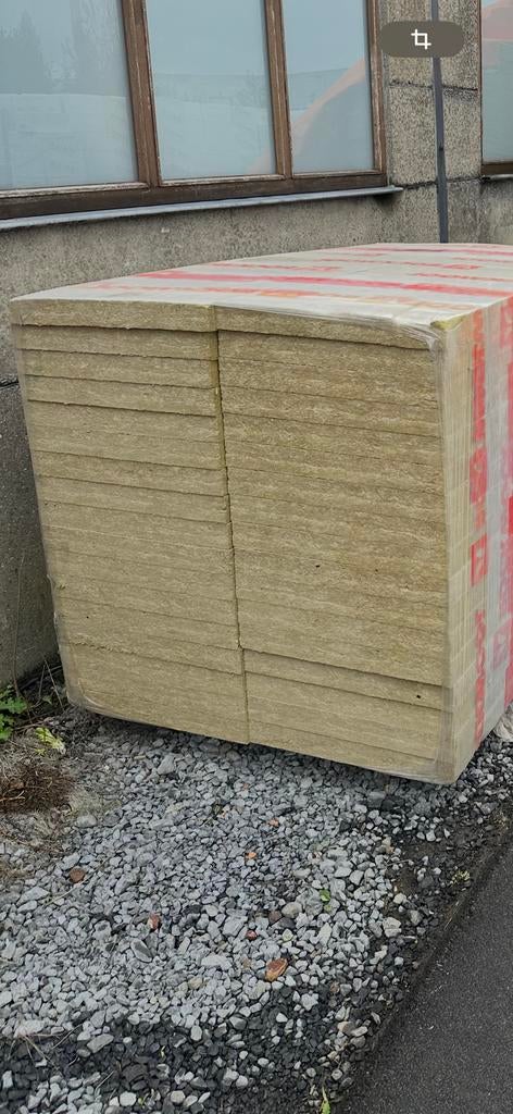 ROCKWOOL Caprox platdak-isolatie, toraal 103m2 € 8,00 €, Ophalen of Verzenden, Nieuw