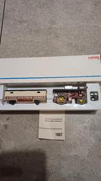(3P) Märklin 1887 HO Lokomobil Fair avec remorque, Neuf, Enlèvement ou Envoi, Set de Trains, Courant continu ou Courant alternatif