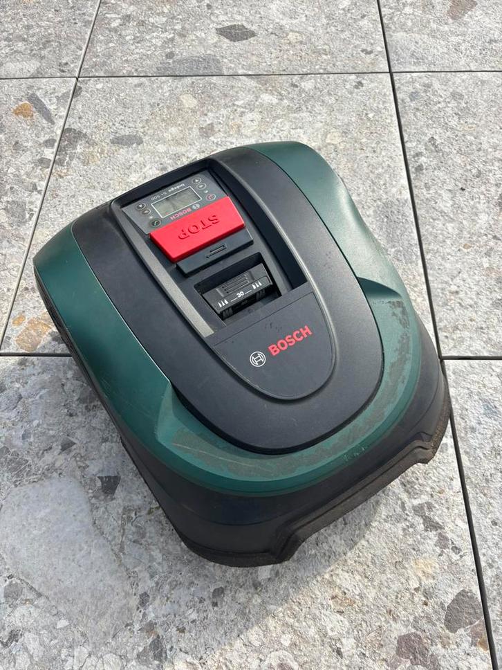 Bosch robotmaaier Indego S+ 500 te bedienen via app, Tuin en Terras, Robotmaaiers, Gebruikt, Ophalen