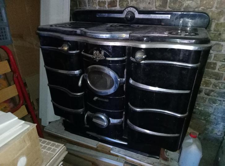 efel kookfornuis hout/kolenkachel, Maison & Meubles, Cuisine | Éléments de cuisine, Utilisé, Noir, Enlèvement