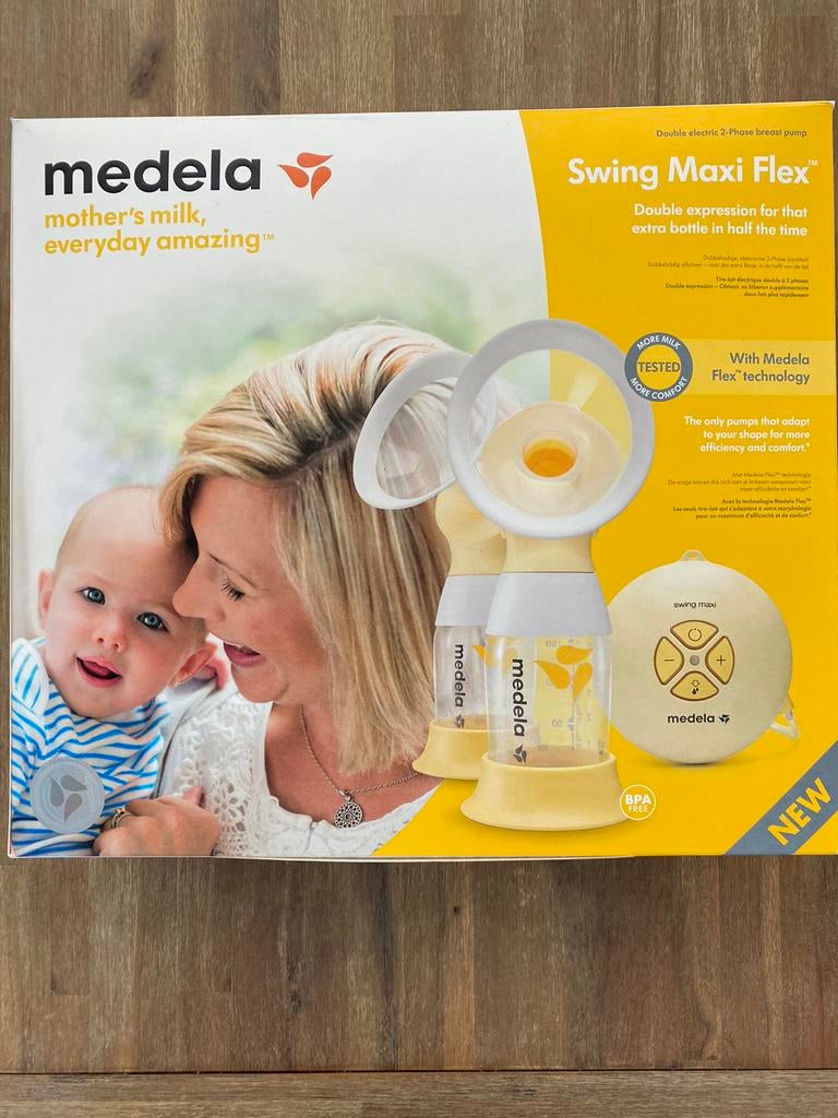 Dubbele borstkolf van het merk Medela., Kinderen en Baby's, Ophalen, Gebruikt, Borstkolf