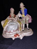 ANCIENNE STATUE PORCELAINE DE SAXE, Enlèvement ou Envoi