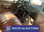 Ford Model A Phaeton Cabriolet | 1930 | Route 66 Auctions, Auto's, Zwart, Bedrijf, Handgeschakeld, Overige carrosserie