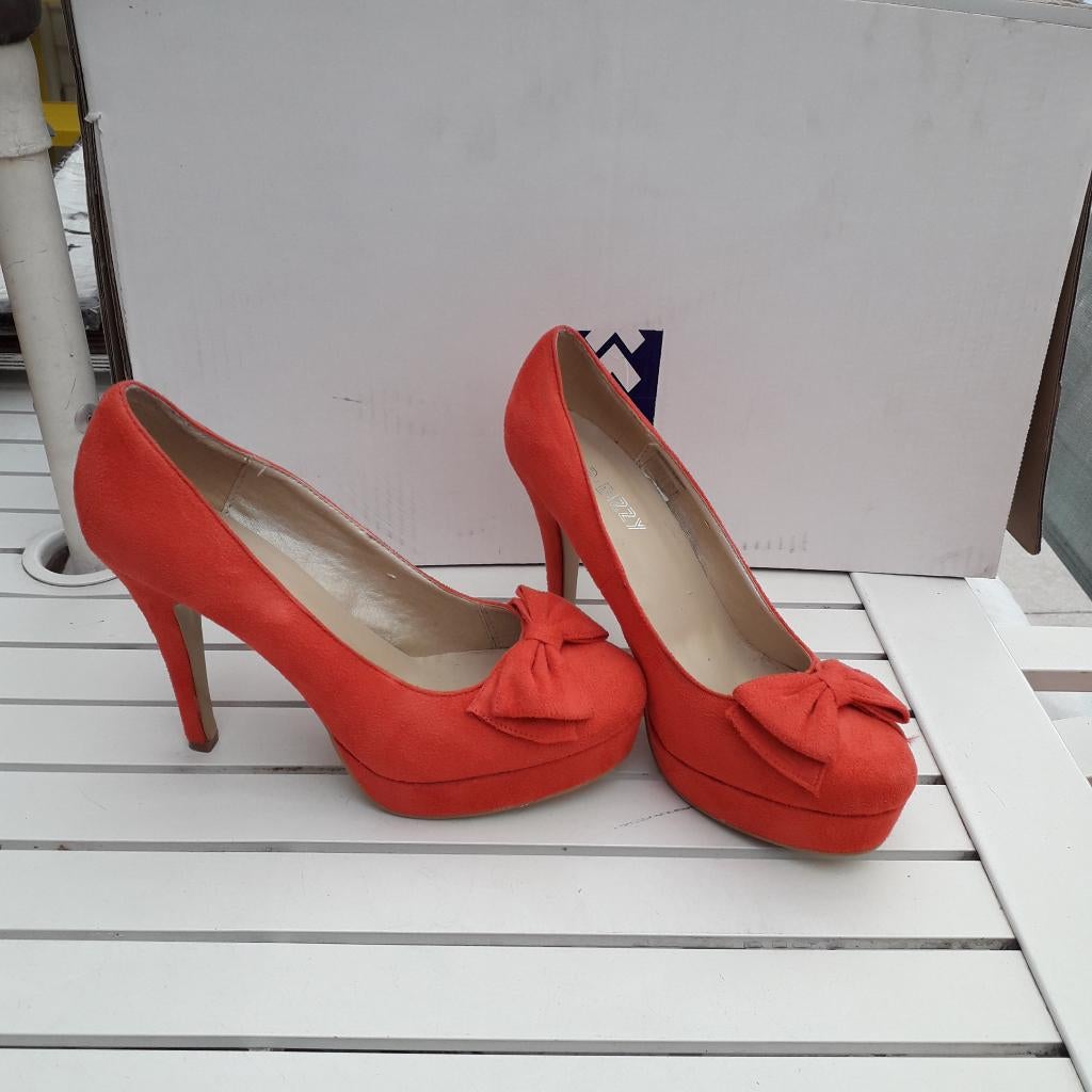 schoenen 40, Schoenen met lage hakken, Verzenden, Zo goed als nieuw, Roze