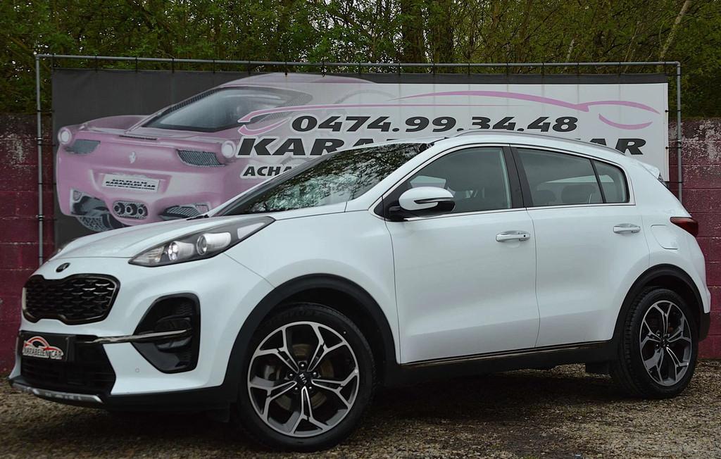 Kia Sportage 1.6CRDi GT Line BOITE AUT NAV CAM CLIM 97.194KM, Auto's, Kia, Gebruikt, Wit, Bedrijf, 5 deurs