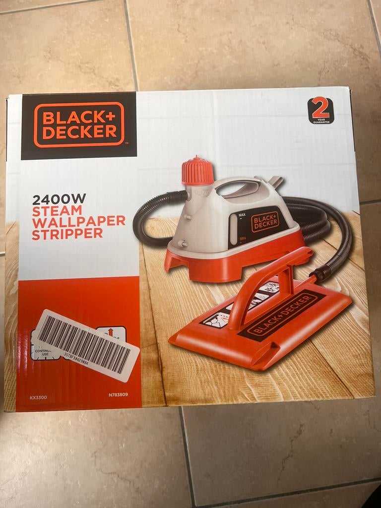 Stoommachine behang, Ophalen, Zo goed als nieuw