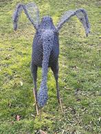 Vogel in kippengaas, Ophalen