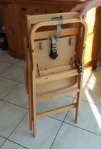 Chaise haute pour bébé, Enlèvement, Utilisé, Chaise pliante, Ceinture(s)
