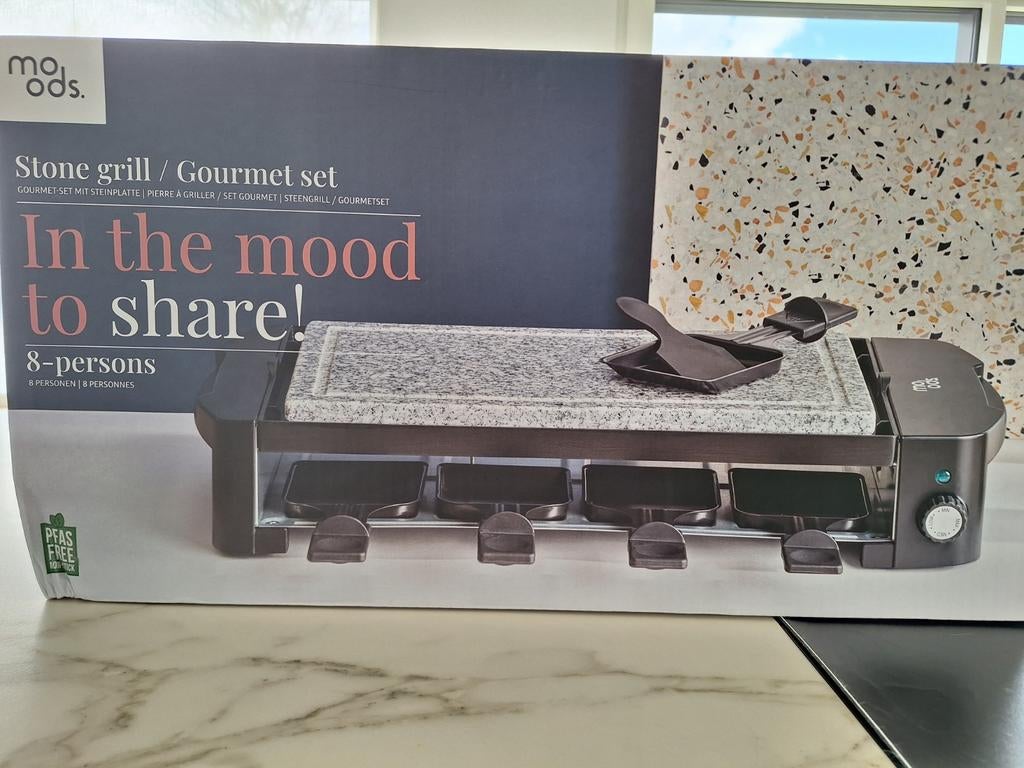 steengrill, Ophalen, Steengrill