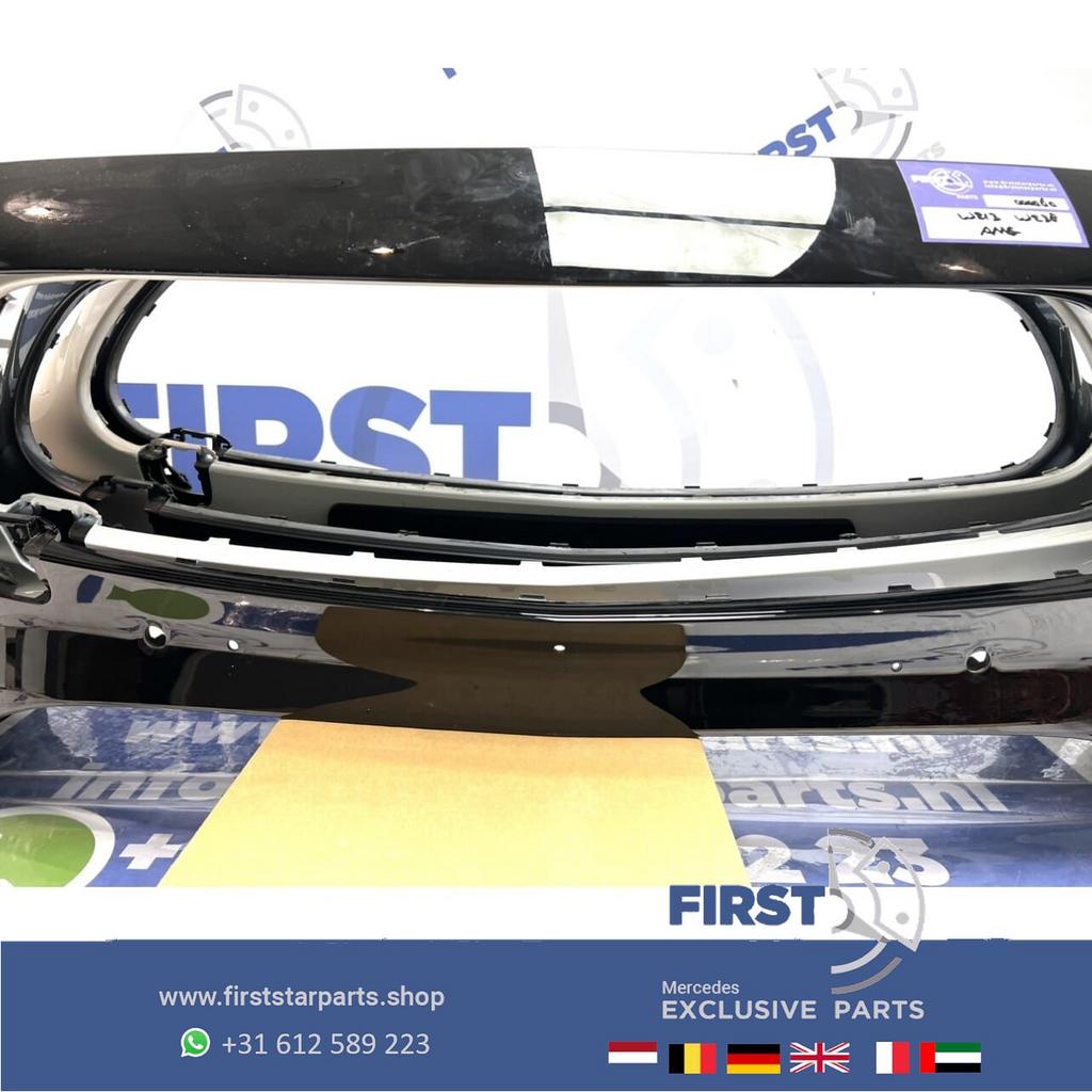 W213 FACELIFT AMG Voorbumper E Klasse 2020-2023 BUMPER WIT Z, Gebruikt, -, Voor, Ophalen of Verzenden