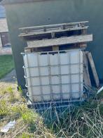 Watertank IBC en kachelhout, Tuin en Terras, Ophalen, Gebruikt