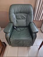 zetel electrisch, Huis en Inrichting, Ophalen, Gebruikt, Eenpersoons, Leer