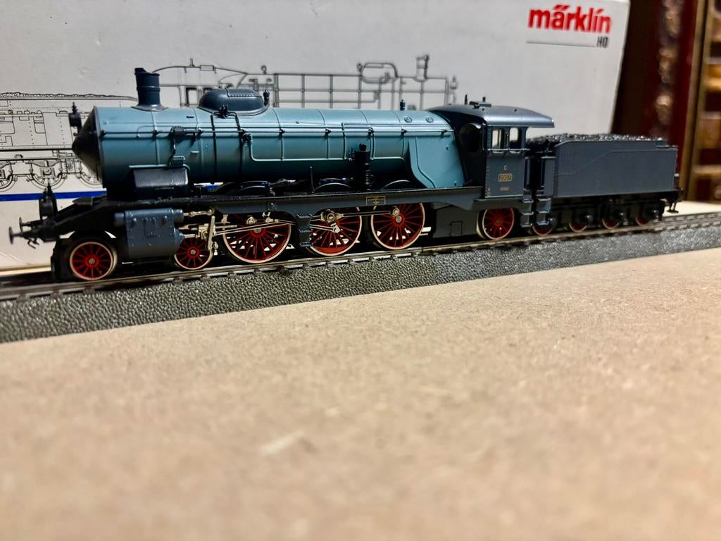 Zeldzame stoomlocomotief Wurttemberg 3311 Delta Marklin HO, Ophalen of Verzenden, Zo goed als nieuw, Locomotief