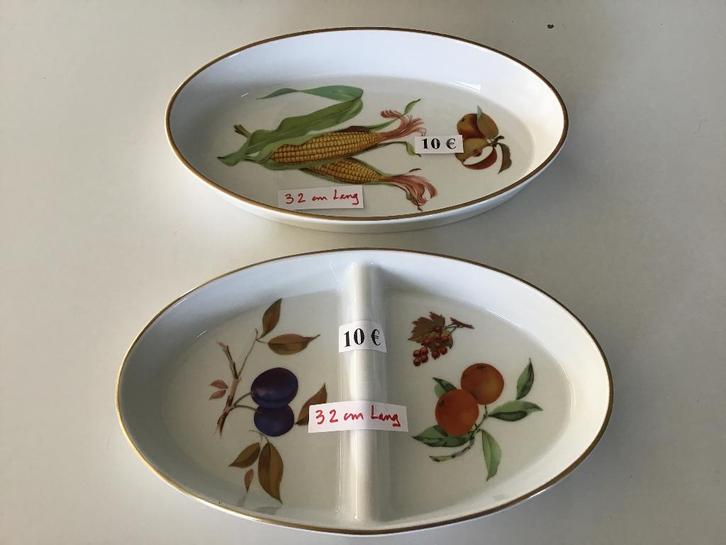 4 mooie ovenschalen "Evesham" aan 10 euro per schaal, Huis en Inrichting, Keuken | Potten en Pannen, Zo goed als nieuw, Ophalen of Verzenden