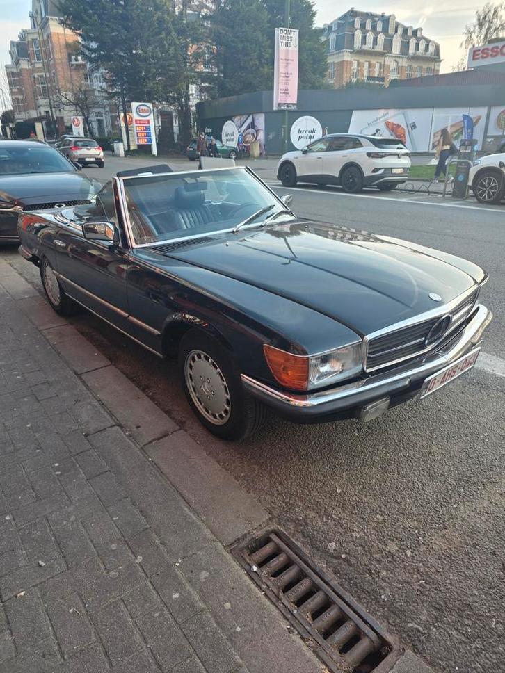 Mercedes 380 SL R107 1983, Autos, Oldtimers & Ancêtres, Particulier, Bluetooth, Vitres électriques, Radio, Mercedes-Benz, Essence