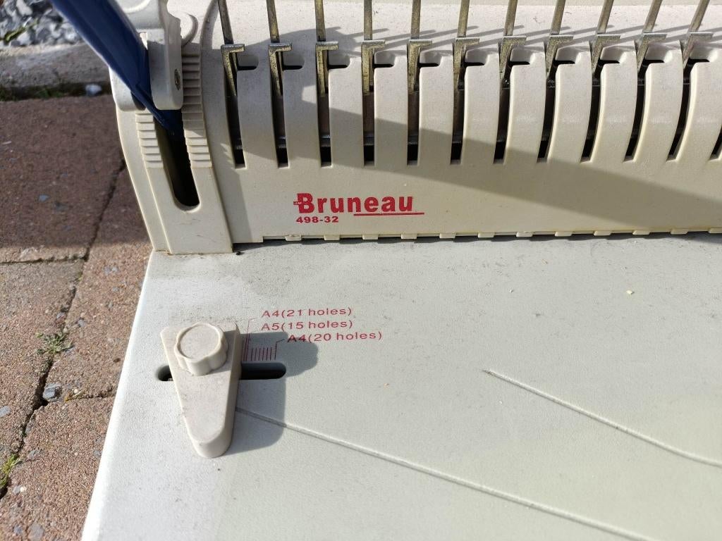 kambindmachine / inbindmachine, Ophalen, Gebruikt