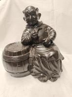 Oude tabak pot heel mooi, Ophalen