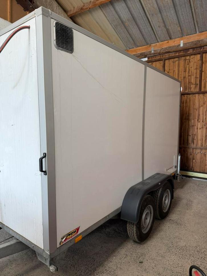 Remorque fourgon SARIS, Auto diversen, Aanhangers en Bagagewagens, Gebruikt, Ophalen