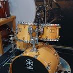 Yamaha Maple Custom: High-end set in natural Lacquer., Muziek en Instrumenten, Drumstellen en Slagwerk, Ophalen of Verzenden, Gebruikt