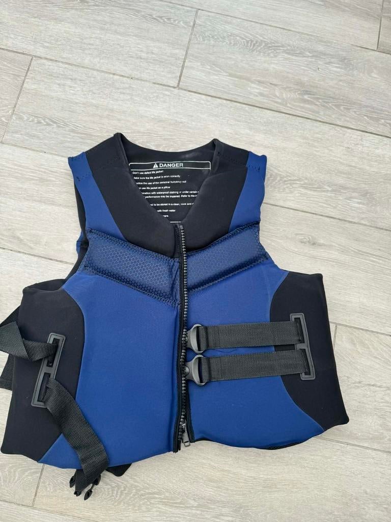 Zwemvest donkerblauw maat 3XL, Ophalen, Gebruikt, Dame of Heer, Reddingsvest of Zwemvest