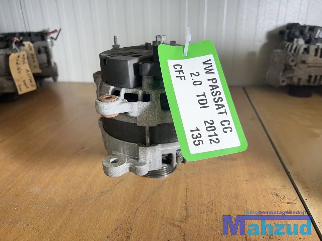 VW PASSAT CC 2.0 TDI CFF Dynamo 180A 03L903024F 2011-2016, Gebruikt, Volkswagen, Volkswagen AG, Vw@volkswagen.de