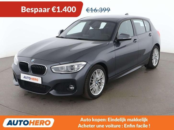 BMW 1 Serie 116 116i M Sport (année de construction 2018), Autos, BMW, Achat, Série 1, ABS, Airbags, Air conditionné, Bluetooth