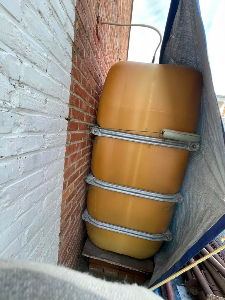 Mazouttank 2000L, Ophalen, Zo goed als nieuw