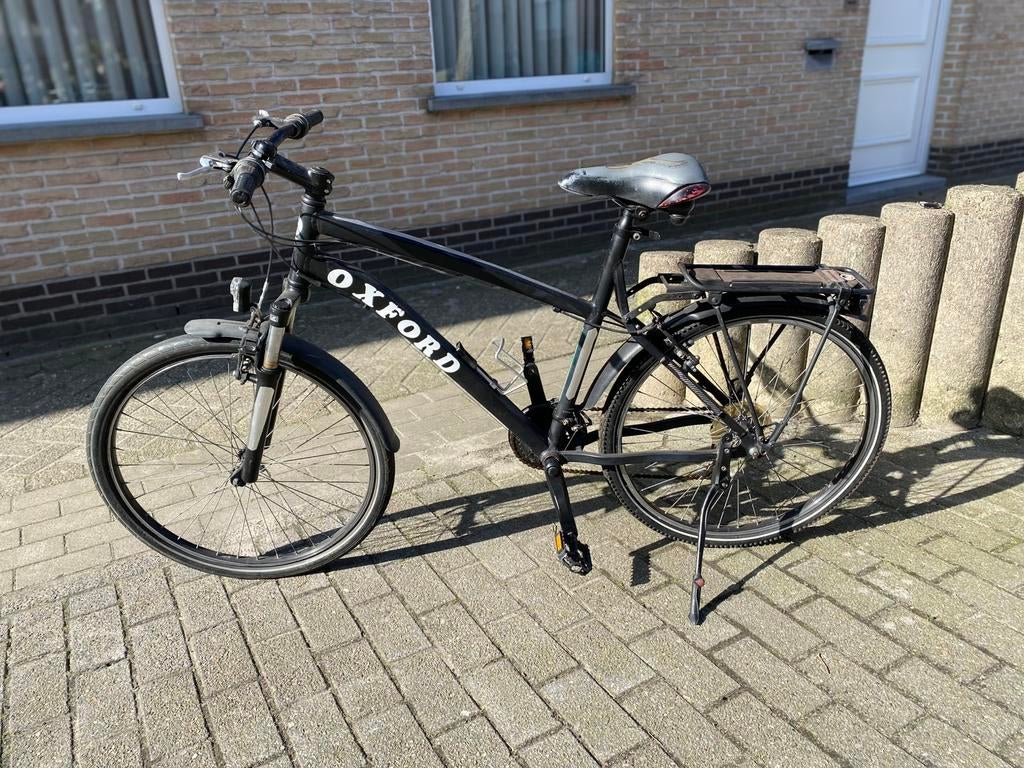 Vélo de ville Oxford avec suspension avant et engrenages, Vélos & Vélomoteurs, Enlèvement, Utilisé