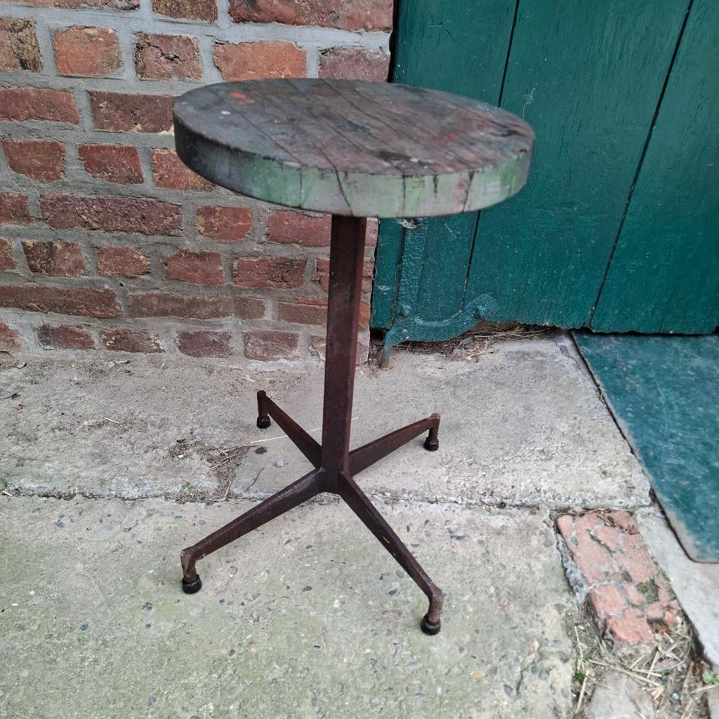 Très belle chaise industrielle ancienne, Antiquités & Art, Enlèvement