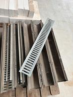 Kuststof afvoergoten met galva rooster, Ophalen, Afvoer, Gebruikt, 6 meter of meer