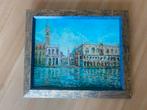 Schilderij met zicht op Venetië, Ophalen of Verzenden