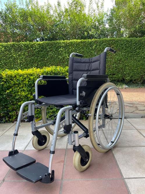 VERMEIREN Eclips opvouwbare rolstoel + nieuwstaat, Diversen, Rolstoelen, Zo goed als nieuw, Handbewogen rolstoel, Inklapbaar