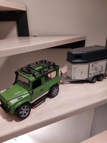 Bruder Land Rover et van. A saisir, Enlèvement ou Envoi, Utilisé