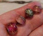 4 stuks met zilver afwerking  origineel ( 925/ stempel), Ophalen of Verzenden, Zilver