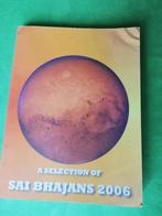 A SELECTION OF SAI BHAJANS 2006, Boeken, S. R. Buvaneswarran, Bhajans met Engelse vertaling, Hindoeïsme, Indische muziek, Ophalen of Verzenden