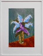 "Boeket met seringen" Schilderij in een lijst, Verzenden