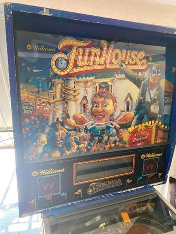 Flipperkast Williams Fun House, Enlèvement, Flipper (jeu), Williams