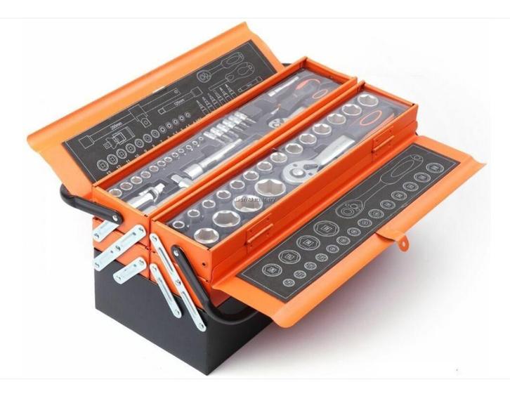 Mallette à Outils avec 85 Pieces, Nouveau, Bricolage & Construction, Boîtes à outils, Neuf, Enlèvement ou Envoi