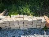 pavés, Béton, Enlèvement, Utilisé, Briques