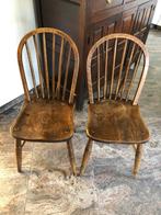 Oude eiken antieke stoelen, Ophalen