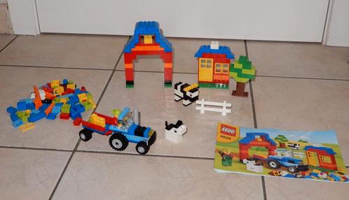 Lego boerderij 4626 + blauwe opbergbox/storage box, Kinderen en Baby's, Speelgoed | Duplo en Lego, Zo goed als nieuw, Lego, Ophalen of Verzenden