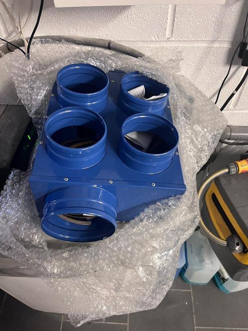 Extracteur domestique Sencys 2x Ø125 + 4x Ø100 CE, Doe-het-zelf en Bouw, Ventilatie en Afzuiging, Nieuw, Afzuiger, Ophalen of Verzenden
