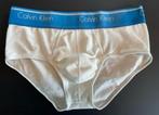 Calvin Klein Ribbed Brief maat M, Kleding | Heren, Ondergoed, Verzenden, Wit, Calvin Klein, Slip