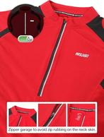 ARSUXEO Heren Fietsshirt SNELLE GRATIS LEVERING, Verzenden, Nieuw, L, Heren